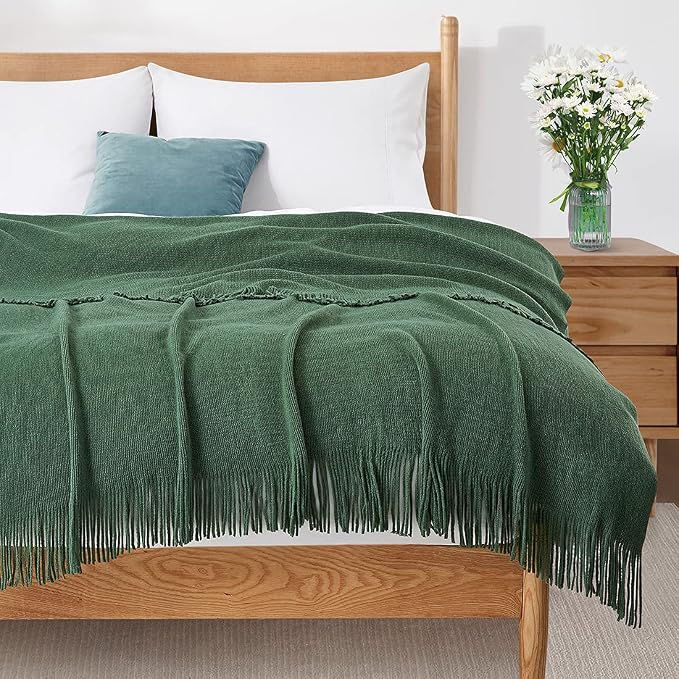 Homiest Decorative Knitted Throw Blanket - Image 2