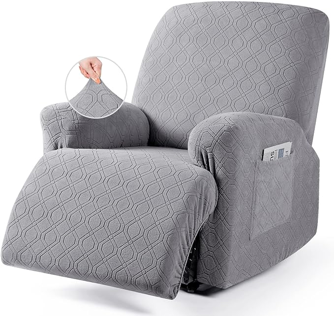 VANSOFY Recliner Chair Cover, 3-Pieces Stretch Recliner Covers by VANSOFYFURNITURECOVERS
