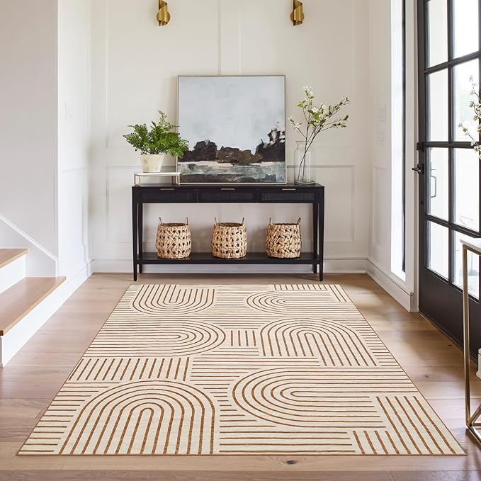 ROYHOME Washable Rug 5x7 Area Rugs - Image 2