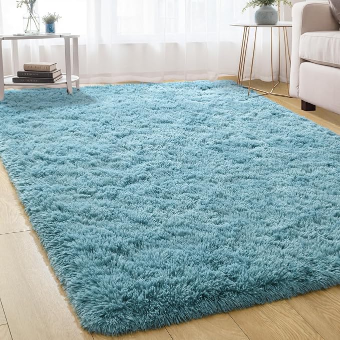 Merelax Modern Soft Fluffy Large Shaggy Rug - Image 7