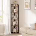 5 Tier Corner Shelf Stand, Metal Corner Shelf, Plant Stand Display Shelf by Cerlyunzan
