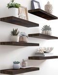 PHPH Wood Floating Shelves for Wall, Wooden Wall Shelves for Bedroom by PHPH