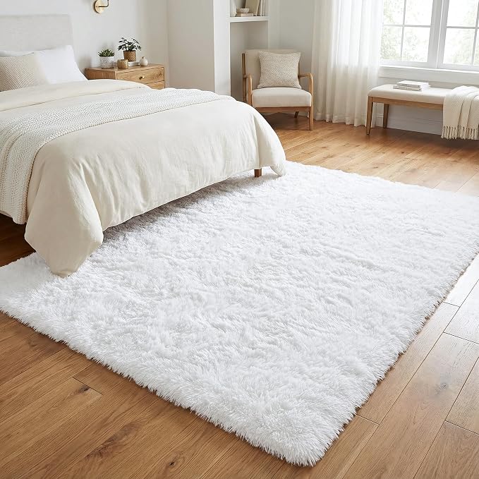 Merelax Soft Modern Indoor Large Shaggy Rug - Image 3