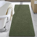 LOCHAS Luxury Bathroom Rug Shaggy Bath Mat 24 x 70 Inch, Washable Non Slip Bath by LOCHAS