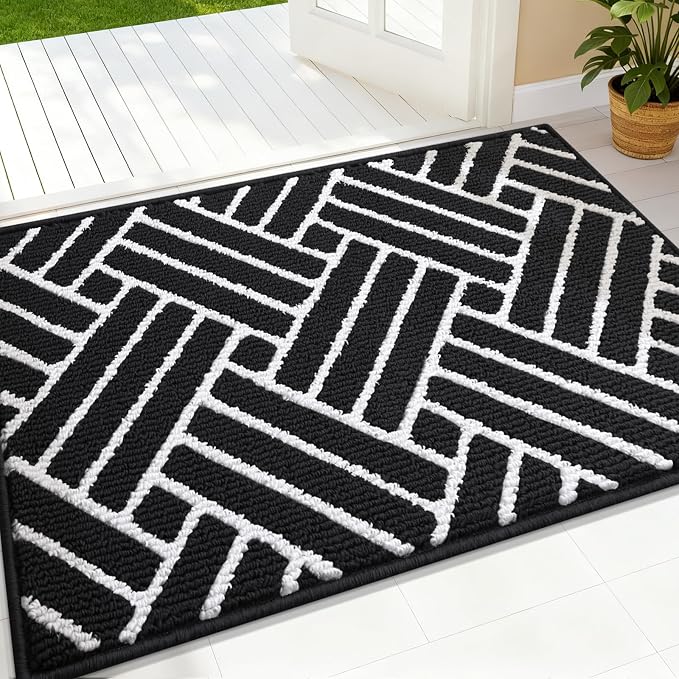 OLANLY Indoor Door Mat, 32x20 Inch, Dirt Resistant and Absorbent, Non-Slip by OLANLY