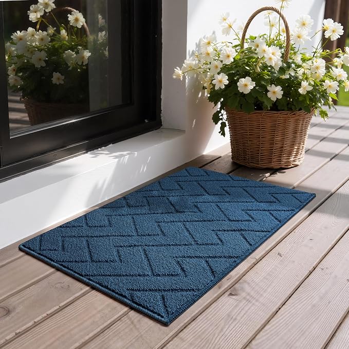 GRANNY SAYS Door Mat Indoor Entrance Non-Slip, Welcome Mats Front Door Mat by GRANNYSAYS