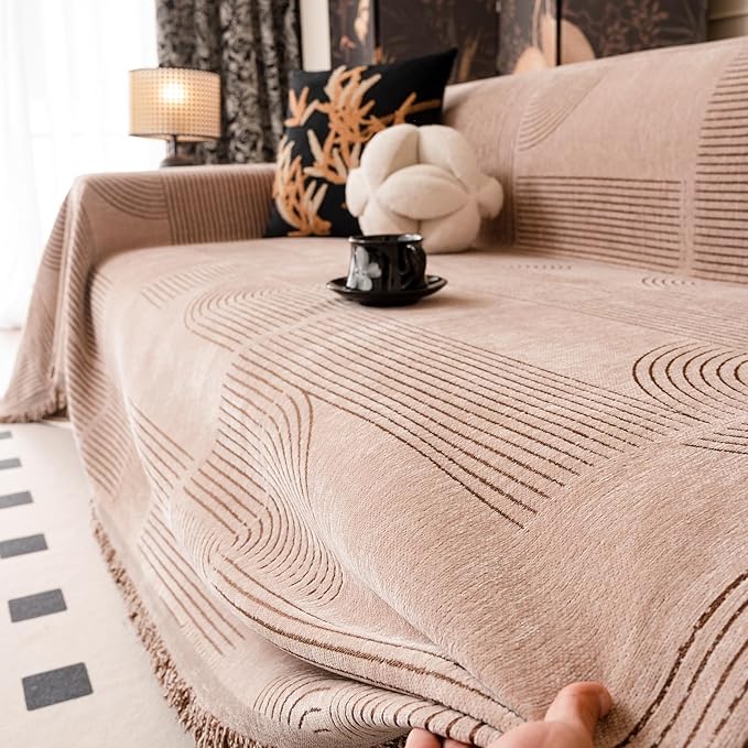ROOMLIFE Couch Cover Boho Sofa Covers - Image 4