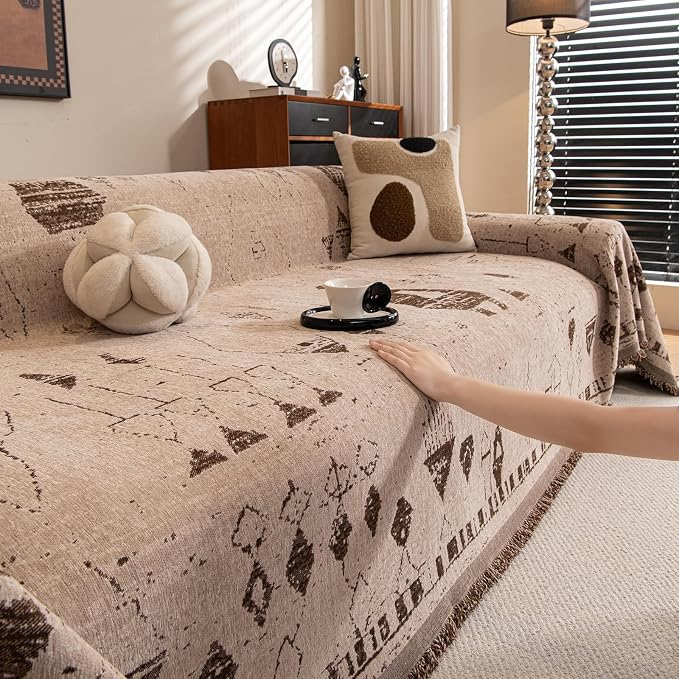 ROOMLIFE Couch Cover Boho Sofa Covers - Image 8