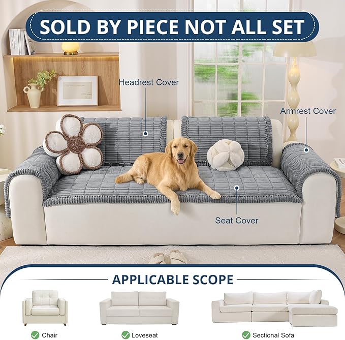 OstepDecor Washable Couch Cover - Image 4