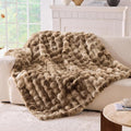 BENVWE Fluffy Faux Fur Throw Blanket by BENVWE