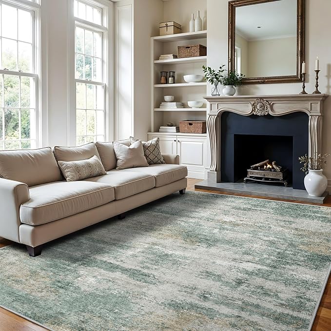 Washable Non-Slip 5x7 Area Rug - Image 2