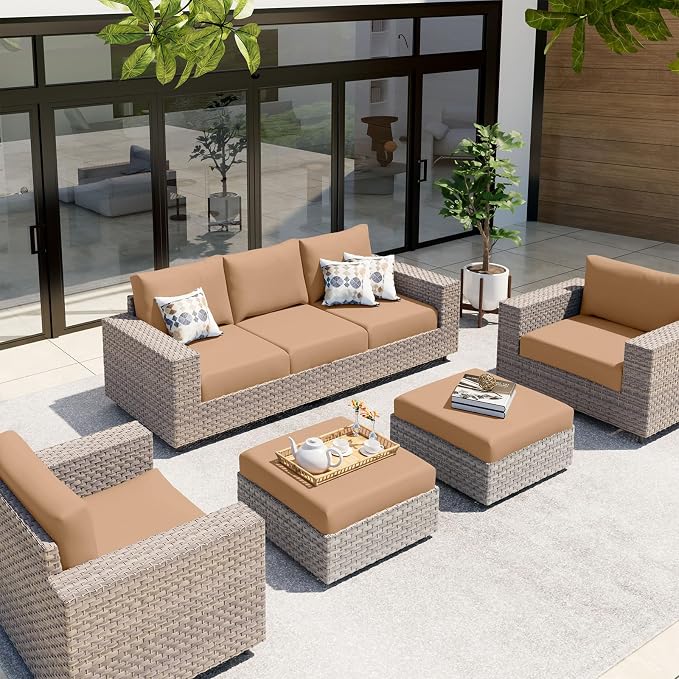 hyha Waterproof Couch Cushion Covers, Sectional Sofa Slipcovers Washable - Image 8