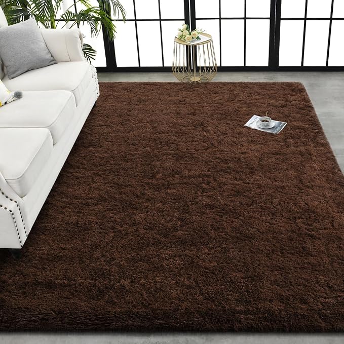 TWINNIS Super Soft Shaggy Rugs Fluffy Carpets, 9x12 Feet, Indoor Modern Plush - Image 8