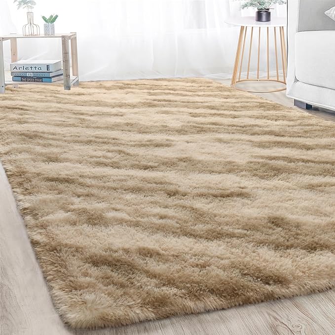 Merelax Area Rugs for Living Room Bedroom, Machine Washable 4x6 Feet Soft by Merelax