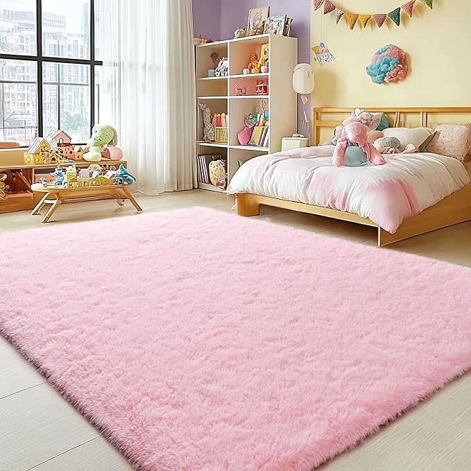 Merelax Modern Soft Fluffy Small Shaggy Rug - Image 2
