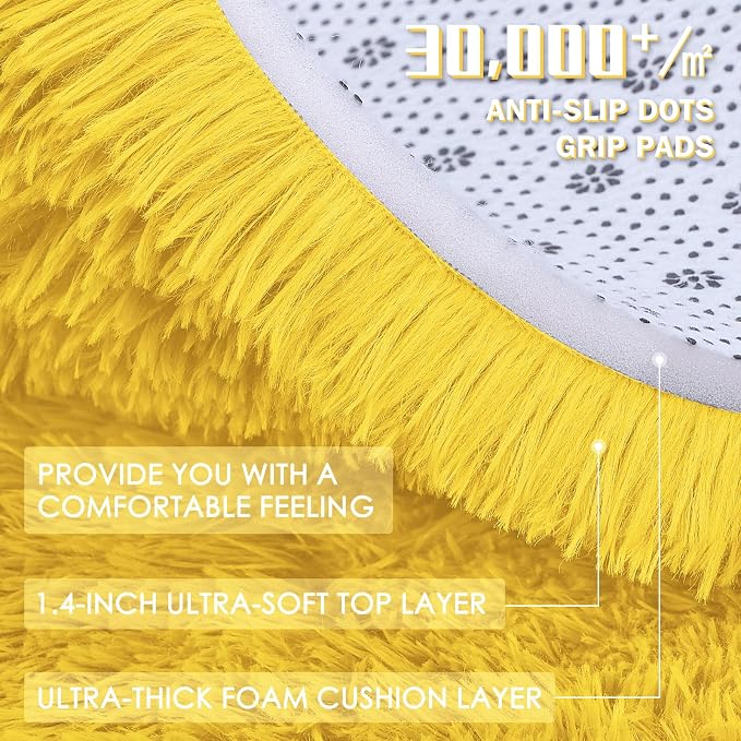 OLANLY 2x4 Machine Washable Runner Rugs - Image 8