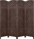 Rose Home Fashion 6 ft Tall Room Divider, Room Dividers and Folding Privacy by RoseHomeFashion
