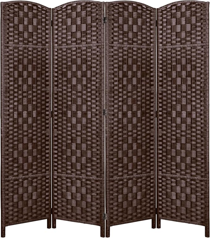 Rose Home Fashion 6 ft Tall Room Divider, Room Dividers and Folding Privacy by RoseHomeFashion