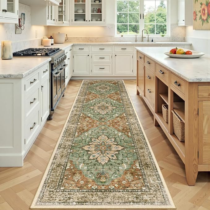 Area Rugs 2'x8' Runner Rug Non Slip Washable - Image 2