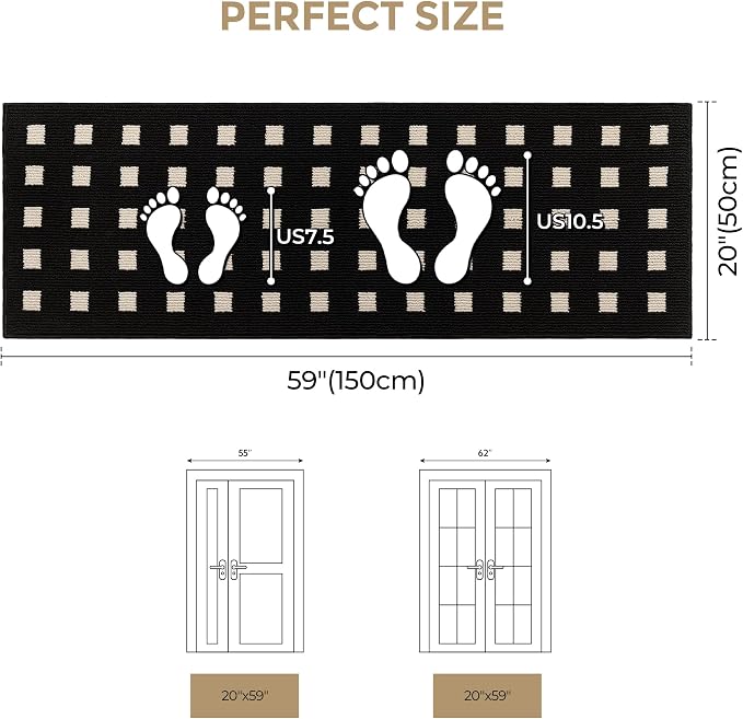 GRANNY SAYS Door Mat Indoor Entrance Non-Slip, Welcome Mats Front Door Mat - Image 2