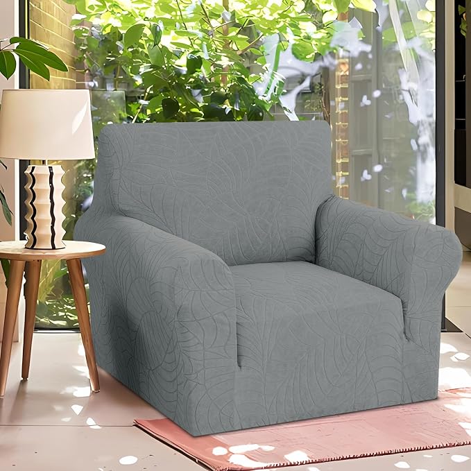 YEMYHOM Couch Cover Latest Jacquard Design High Stretch Sofa Chair Covers - Image 2