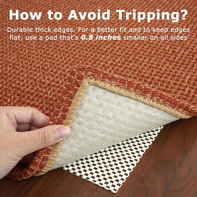 KOZYFLY Rugs for Entryway 3x5 ft Washable Area Rug Non Slip Rubber Backed Entry - Image 5