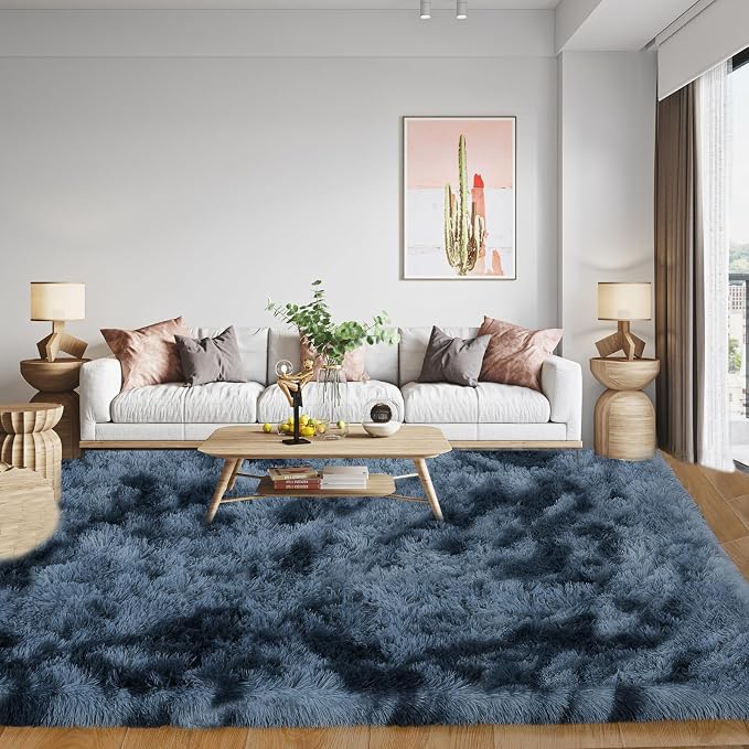 Area Rug for Living Room 6x9, Ultra Soft Shaggy Area Rugs for Bedroom, Upgrade - Image 5