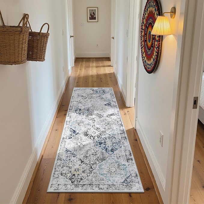 Ileading Washable Hallway Runner Rugs, 2x6 Non Slip Runners Area Rug - Image 8