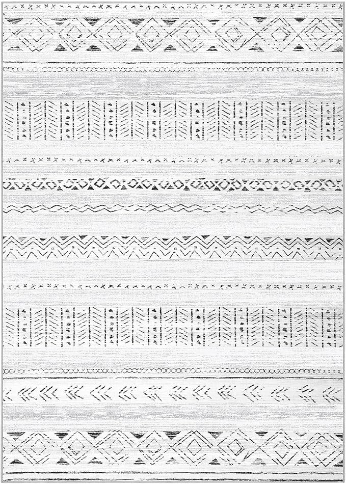 cotiled 10x14 Area Rug Living Room: Washable Boho Rugs - Image 9