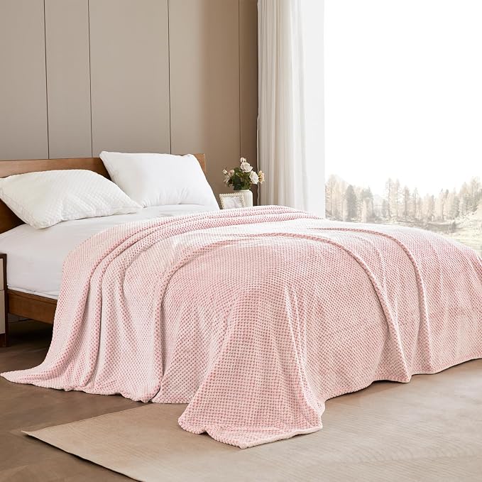 Exclusivo Mezcla Fleece Bed Blanket King Size, Super Soft and Warm Blankets - Image 3