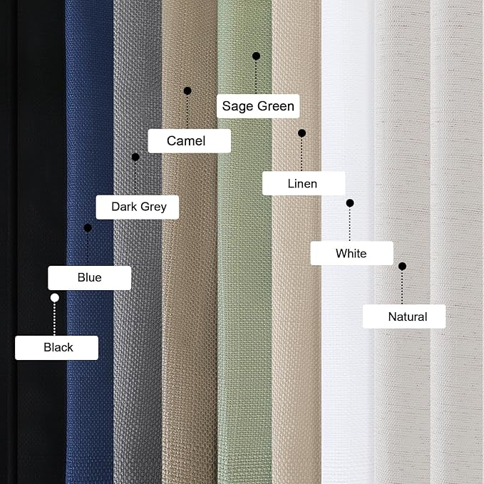 OWENIE Bob 1 PCS Dark Grey Valances - Image 7