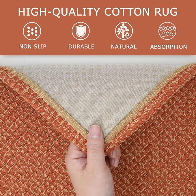 KOZYFLY Extra Long Runners for Hallways 3x16 ft Washable Kitchen Runner Non - Image 6