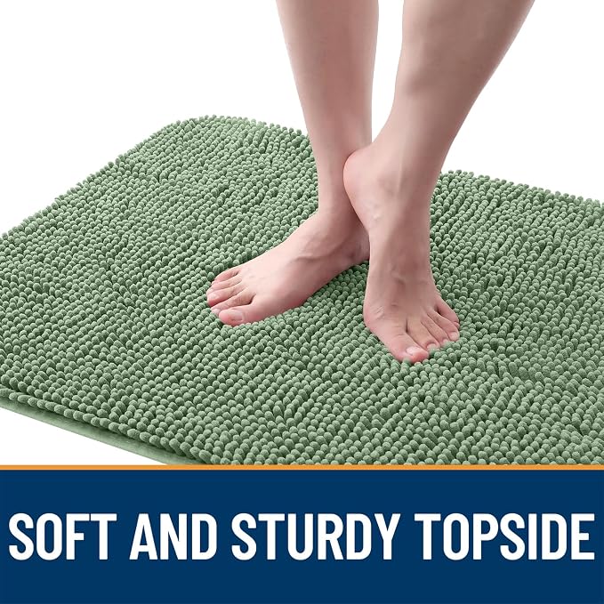 OLANLY Dog Door Mat for Muddy Paws 30x20, Absorbs Moisture and Dirt, Absorbent - Image 4