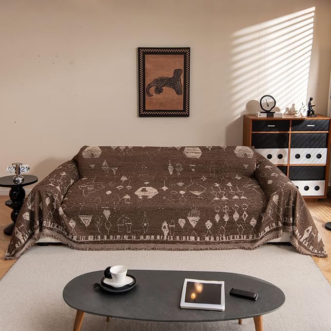 ROOMLIFE Couch Cover Boho Sofa Covers - Image 6