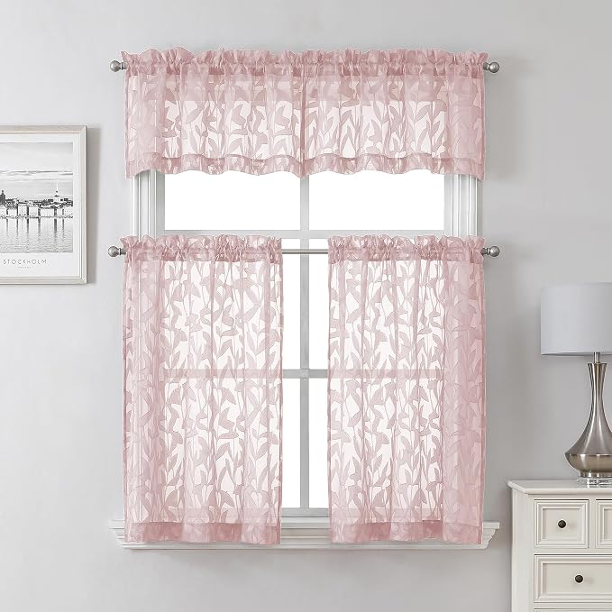 Lecloud Leia Blush Pink Valances - Image 8