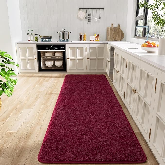 Soft Runner Rugs for Bedroom 2x6, Non Slip Runners for Hallway Kitchen Laundry - Image 7