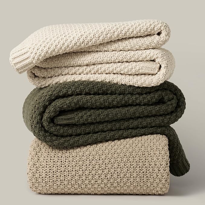 EVERGRACEHOME Chunky Chenille Knit Throw Blanket - Image 9