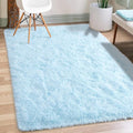 Merelax Soft Modern Indoor Shaggy Area Rug by Merelax