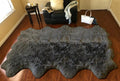 Free Shape Luxury Soft Fluffy Shag Area Rug Octo 8 Pelts 6'x8', 180x240 cm by LAMBZYRUGS