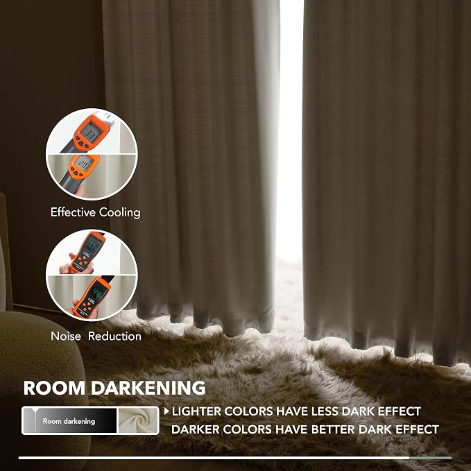 Deconovo Short Blackout Curtains - Image 8