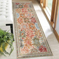 Vaukki Hallway Runner Rug, Vintage Shaggy Soft Laundry Rug Runner, Non Slip by Vaukki