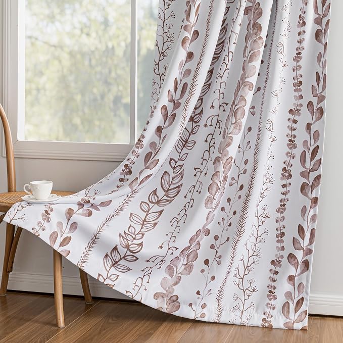 MEETSKY 95% Blackout Curtains for Bedroom, Thermal Insulated Privacy Protection by MEETSKY