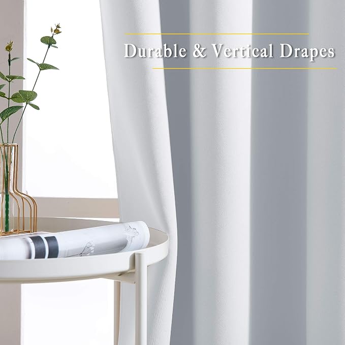 NICETOWN Room Darkening Curtains Extra Long 102 Inches - Image 5