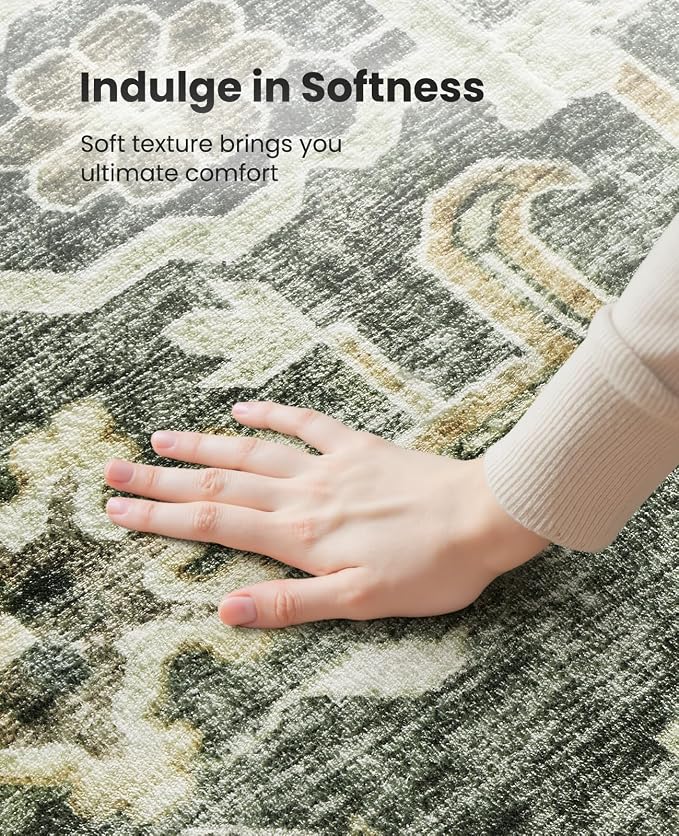 AMADA HOMEFURNISHING 6x9 Area Rugs, Vintage Rugs - Image 6