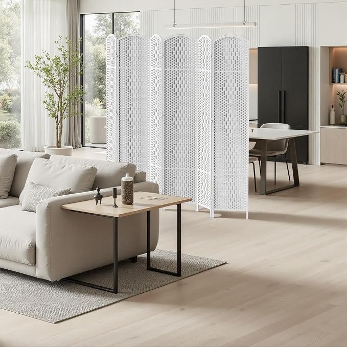 HALLYBEE Room Divider for Space Separation, Room Dividers and Folding Privacy - Image 6