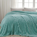 NEWCOSPLAY Super Soft Queen Blanket Mint Green Premium Silky Flannel Fleece 3D by NEWCOSPLAY
