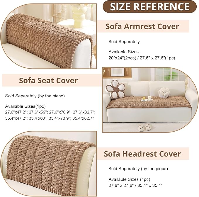OstepDecor Washable Couch Cover - Image 3