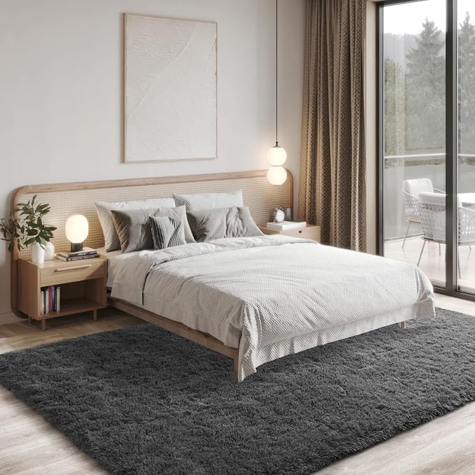 Merelax Modern Soft Fluffy Small Shaggy Rug - Image 7