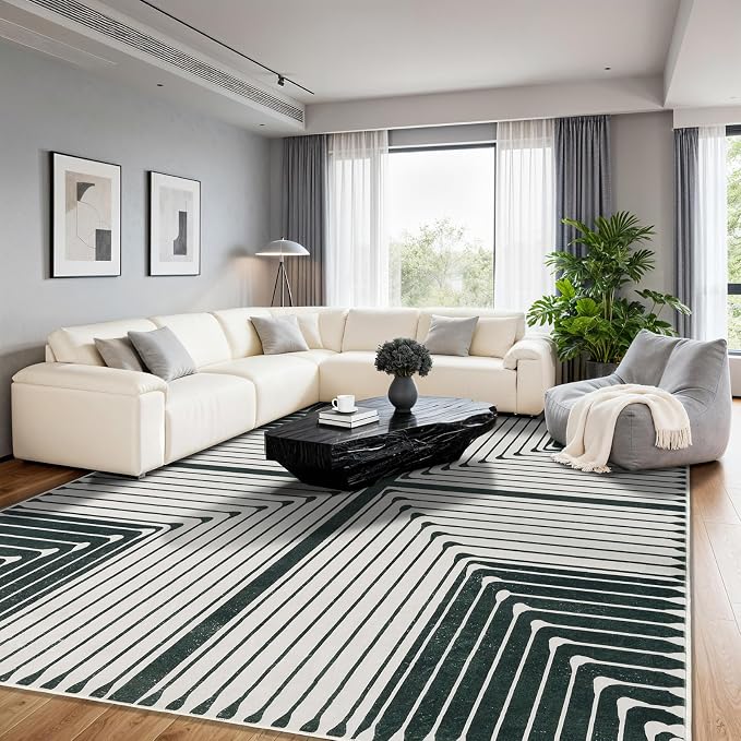 LIANLAM Washable Rug Area Rugs for Living Room - Image 3