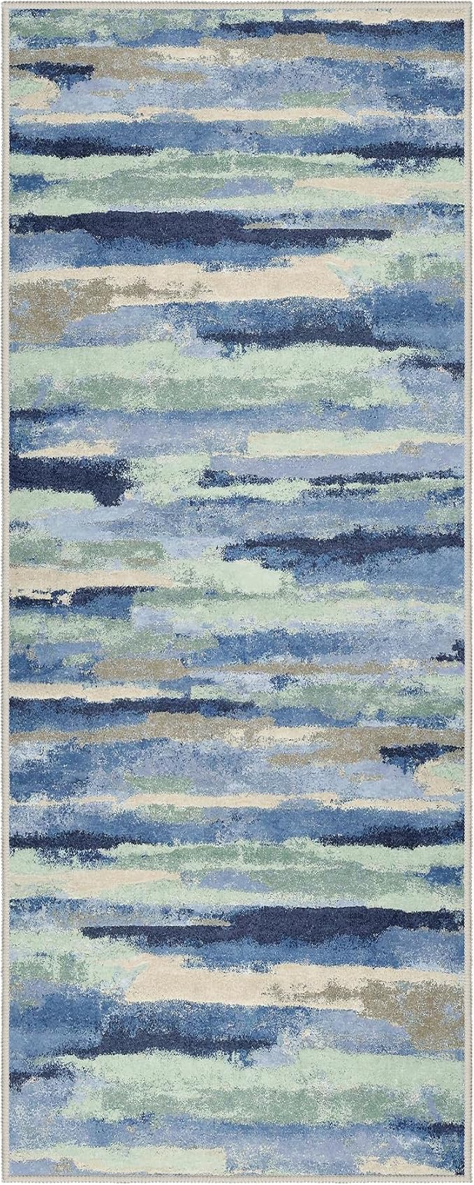 GENIMO 2X5 Washable Modern Runner Rug - Image 9